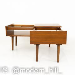 Milo Baughman Milo Baughman for Glenn of California Mid Century Walnut Corner Coffee Table - 1874333