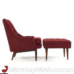 Milo Baughman Milo Baughman for James Inc Mid Century Lounge Chair with Ottoman - 3685008
