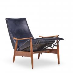 Milo Baughman Milo Baughman for James Mid Century Walnut Recliner Lounge Chair - 4516505