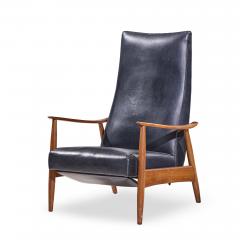 Milo Baughman Milo Baughman for James Mid Century Walnut Recliner Lounge Chair - 4516508
