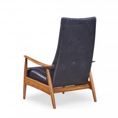Milo Baughman Milo Baughman for James Mid Century Walnut Recliner Lounge Chair - 4516514