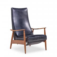 Milo Baughman Milo Baughman for James Mid Century Walnut Recliner Lounge Chair - 4521282