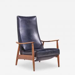 Milo Baughman Milo Baughman for James Mid Century Walnut Recliner Lounge Chair - 4521297