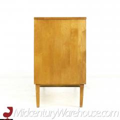 Milo Baughman Milo Baughman for Murray Mid Century Maple and Brass Lowboy Dresser - 3688376