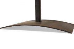 Milo Baughman Milo Baughman for Thayer Coggin AmericanTri Tone Wood and Iron End Side Table - 2792222