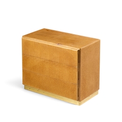 Milo Baughman Milo Baughman for Thayer Coggin Birdseye Maple Brass Chest of Drawers Dresser - 4752496