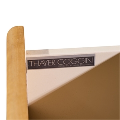 Milo Baughman Milo Baughman for Thayer Coggin Birdseye Maple Brass Chest of Drawers Dresser - 4752497
