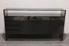 Milo Baughman Milo Baughman for Thayer Coggin Black Lacquer Sideboard - 2801015