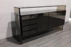 Milo Baughman Milo Baughman for Thayer Coggin Black Lacquer Sideboard - 2801018