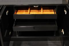 Milo Baughman Milo Baughman for Thayer Coggin Black Lacquer Sideboard - 2801019