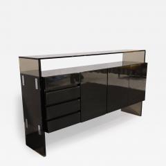 Milo Baughman Milo Baughman for Thayer Coggin Black Lacquer Sideboard - 2804401
