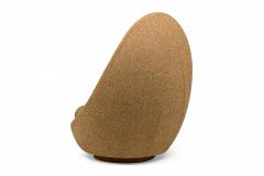 Milo Baughman Milo Baughman for Thayer Coggin Brown Upholstered Egg Swivel Lounge Chair - 4274877