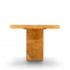 Milo Baughman Milo Baughman for Thayer Coggin Burlwood Expanding Dining Table with 2 Leaves - 4819938