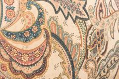 Milo Baughman Milo Baughman for Thayer Coggin Chrome and Paisley Fabric Flat Bar Armchairs - 2791927