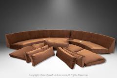 Milo Baughman Milo Baughman for Thayer Coggin Curved Sectional Sofa Newly Reupholstered - 4116853