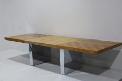 Milo Baughman Milo Baughman for Thayer Coggin Double Pedestal Dining Table in Walnut - 4524074