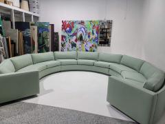 Milo Baughman Milo Baughman for Thayer Coggin Large Sectional Sofa with Rosewood Base - 4505554