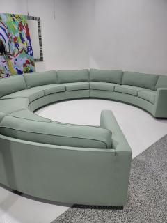 Milo Baughman Milo Baughman for Thayer Coggin Large Sectional Sofa with Rosewood Base - 4505556