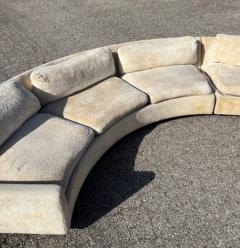 Milo Baughman Milo Baughman for Thayer Coggin Large Sectional Sofa with Rosewood Base - 4505557