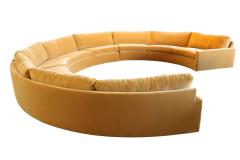 Milo Baughman Milo Baughman for Thayer Coggin Large Sectional Sofa with Rosewood Base - 4505559