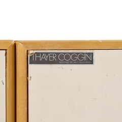 Milo Baughman Milo Baughman for Thayer Coggin Mid Century Birdseye Maple and Brass Credenza - 4752339