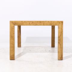 Milo Baughman Milo Baughman for Thayer Coggin Mid Century Burlwood Dining Table with 2 Leaves - 4152355