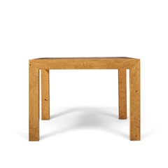 Milo Baughman Milo Baughman for Thayer Coggin Mid Century Burlwood Dining Table with 2 Leaves - 4721573