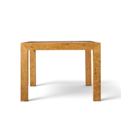 Milo Baughman Milo Baughman for Thayer Coggin Mid Century Burlwood Dining Table with 2 Leaves - 4721576
