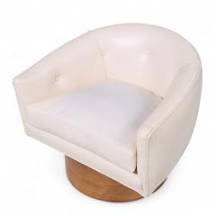 Milo Baughman Milo Baughman for Thayer Coggin Mid Century Rosewood Swivel Lounge Chair - 4220560