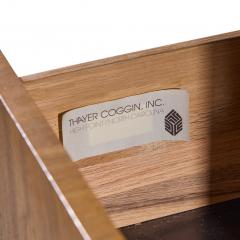 Milo Baughman Milo Baughman for Thayer Coggin Mid Century Rosewood and Brass Armoire - 4473053