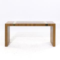 Milo Baughman Milo Baughman for Thayer Coggin Mid Century Rosewood and Brass Console Table - 4018735