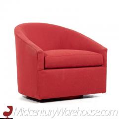 Milo Baughman Milo Baughman for Thayer Coggin Mid Century Swivel Lounge Chairs Pair - 3396800