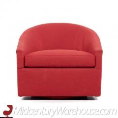 Milo Baughman Milo Baughman for Thayer Coggin Mid Century Swivel Lounge Chairs Pair - 3396801