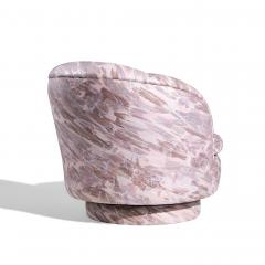 Milo Baughman Milo Baughman for Thayer Coggin Mid Century Swivel Tilt Lounge Chairs Pair - 4448754