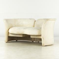 Milo Baughman Milo Baughman for Thayer Coggin Mid Century Tete a Tete Settee - 3968479