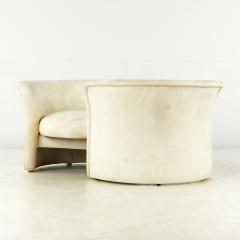 Milo Baughman Milo Baughman for Thayer Coggin Mid Century Tete a Tete Settee - 3968481