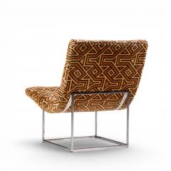 Milo Baughman Milo Baughman for Thayer Coggin Mid Century Thin Line Scoop Chairs Pair - 4637187