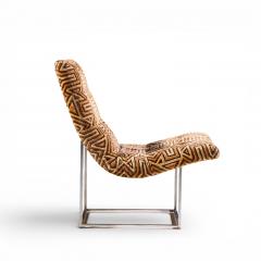 Milo Baughman Milo Baughman for Thayer Coggin Mid Century Thin Line Scoop Chairs Pair - 4637190