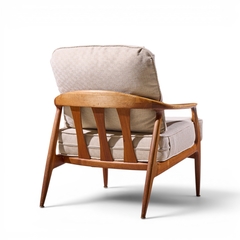 Milo Baughman Milo Baughman for Thayer Coggin Mid Century Walnut Lounge Chairs Pair - 4710943