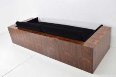 Milo Baughman Milo Baughman for Thayer Coggin Rosewood Case Sofa in Maharam Mohair - 1250616