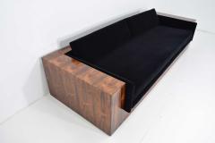 Milo Baughman Milo Baughman for Thayer Coggin Rosewood Case Sofa in Maharam Mohair - 1250617