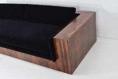 Milo Baughman Milo Baughman for Thayer Coggin Rosewood Case Sofa in Maharam Mohair - 1250618