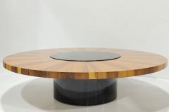 Milo Baughman Milo Baughman for Thayer Coggin Rosewood Lazy Susan Rotating Coffee Table 1960s - 3874150