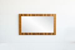 Milo Baughman Milo Baughman for Thayer Coggin Rosewood Wall Mirror 1975c  - 4341738