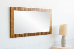 Milo Baughman Milo Baughman for Thayer Coggin Rosewood Wall Mirror 1975c  - 4341742