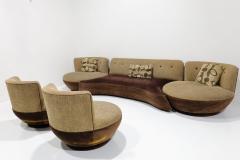Milo Baughman Milo Baughman for Thayer Coggin Sofa with Swivel Chairs - 3518189
