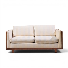 Milo Baughman Milo Baughman for Thayer Coggin Style Mid Century Rosewood Case Loveseat Sofa - 4705842