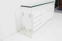 Milo Baughman Milo Baughman for Thayer Coggin White Laquer Sideboard - 1633938