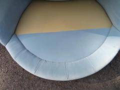 Milo Baughman Oversized Milo Baughman Circular Swivel Lounge Chair Thayer Coggin - 3031725