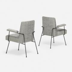 Milo Baughman Pacific Iron armchairs pair - 3420959